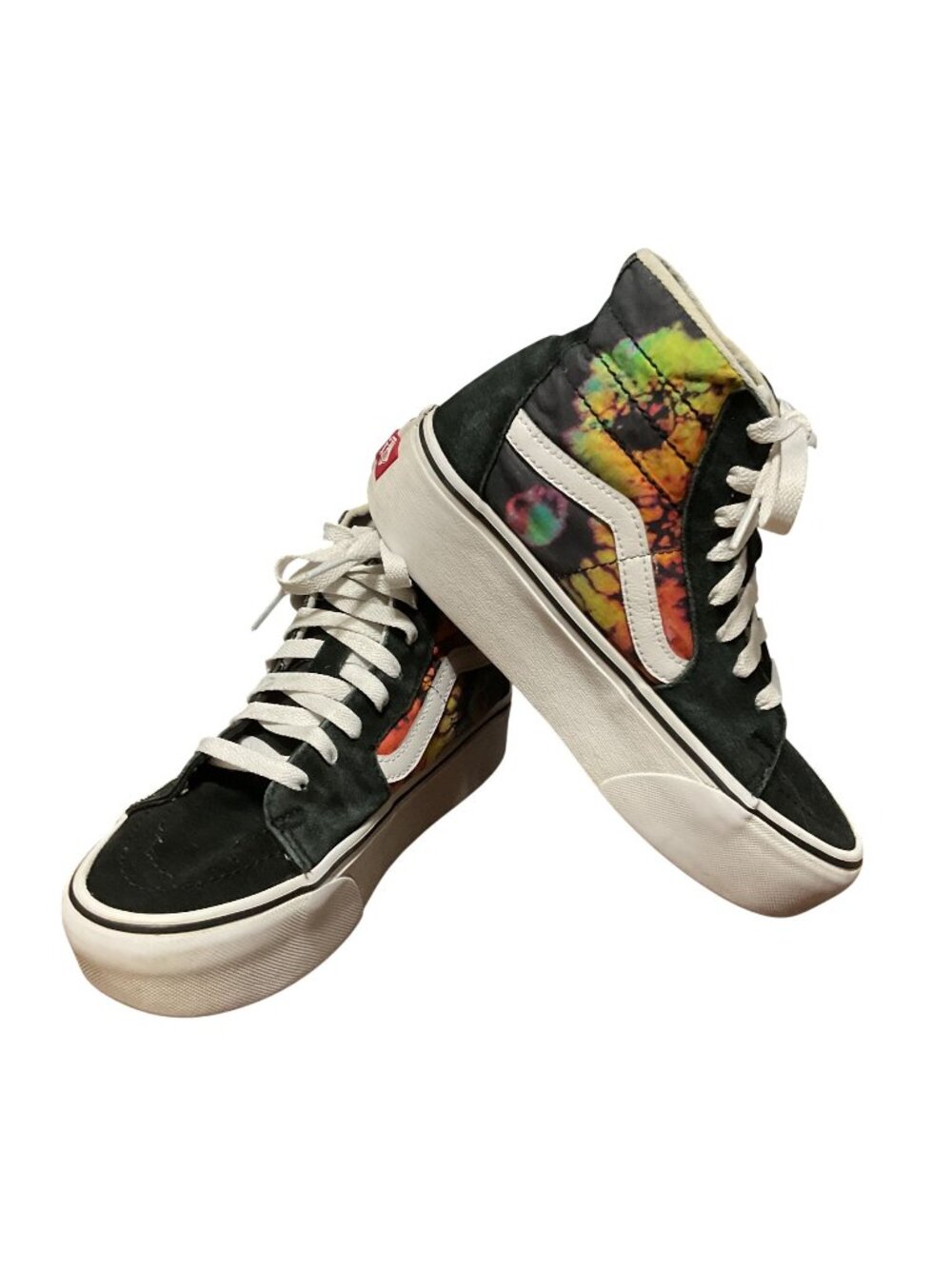 Vans Sk8-Hi Tapered Stackform Paradoxical Sneakers Size 7 Suede Canvas Womens